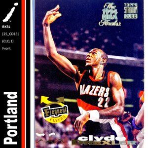 Portland Trailblazers (Clyde Drexler) - BKBL [25_CD13]